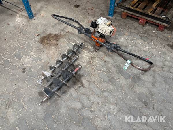 Pælebor Stihl 4308 med 3 bor