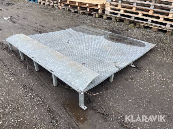 Rampe i galvaniseret stål