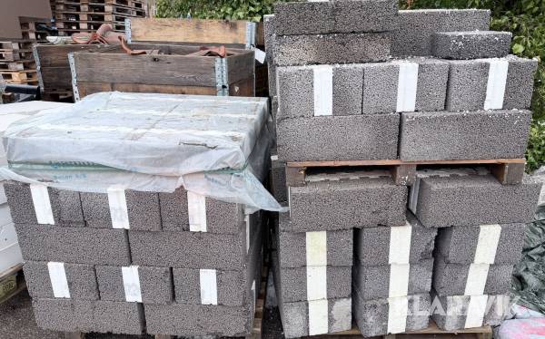 Lecablokke med isolering 70 styk 