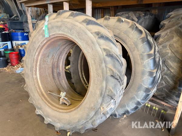 Tvillingehjul Michelin og Goodyear, 2 Styk
