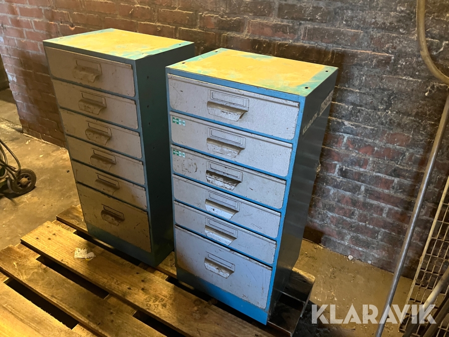 Værksteds skuffer 2 stk