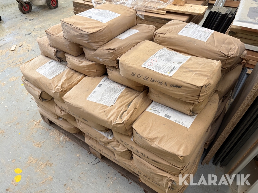 Ekspanderende beton 50 poser á 18 kg