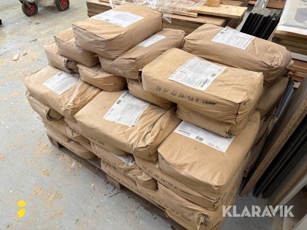 Ekspanderende beton 50 poser á 18 kg