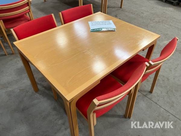 Mødebord samt skabe/Rumdelere Farstrup