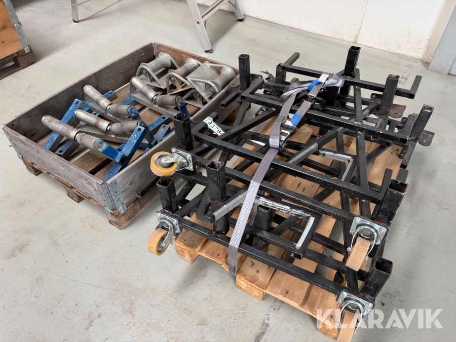 Ruller og transportvogne - 2 paller