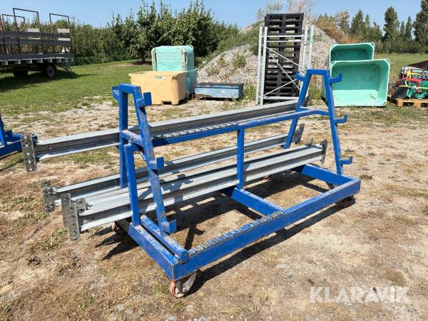 Mobil materialestativ