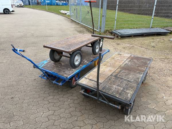Transportvogne - 3 styk