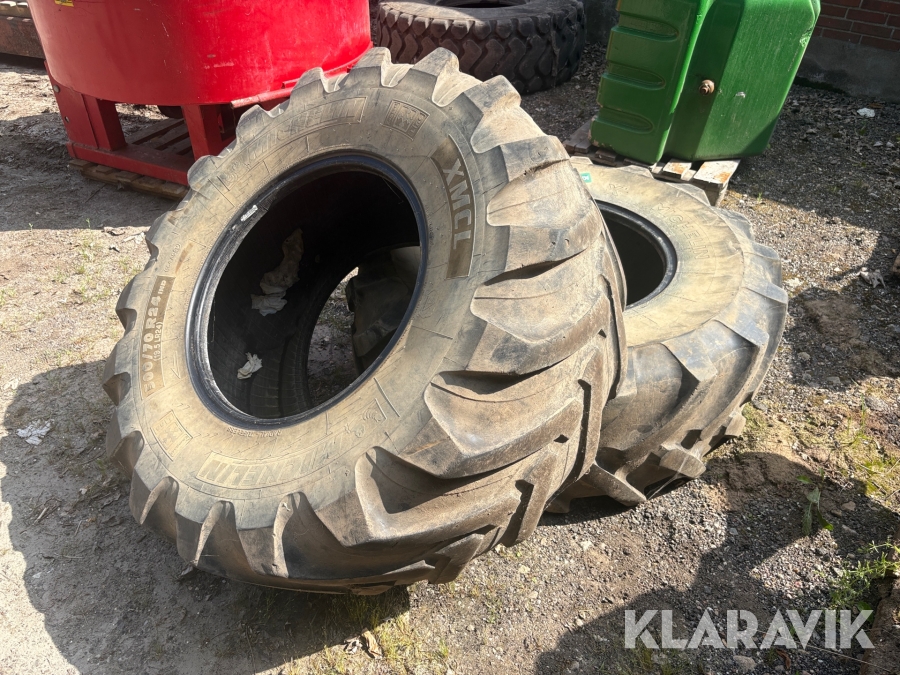 Landbrugsdæk Michelin XMCL 2 styk