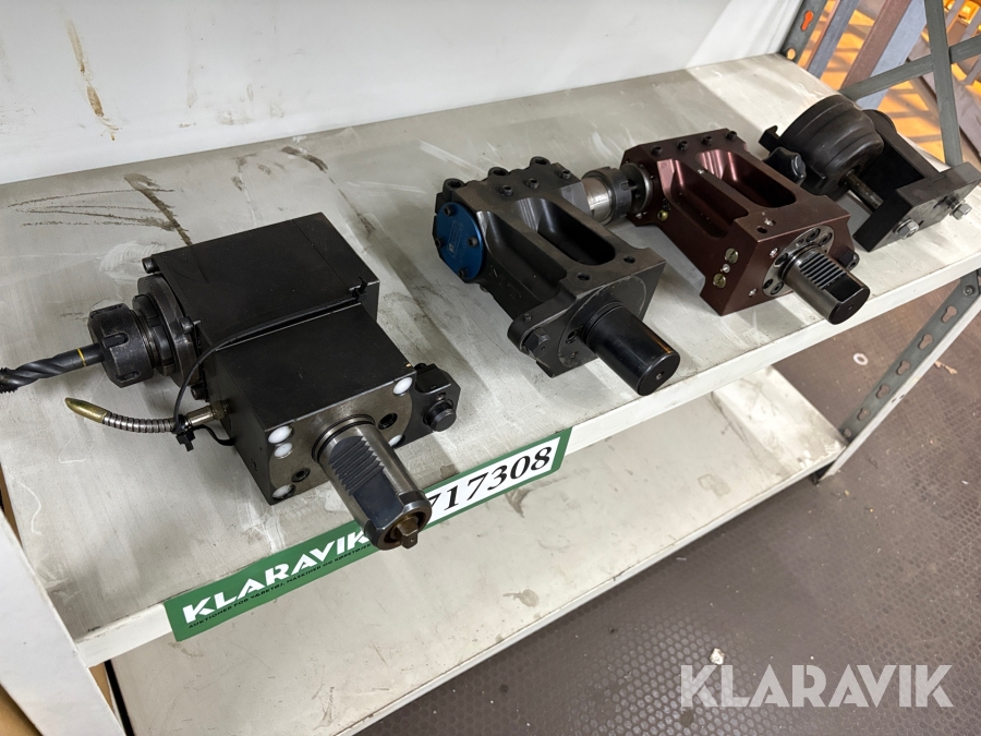 Boredel til CNC maskine - 4 styk