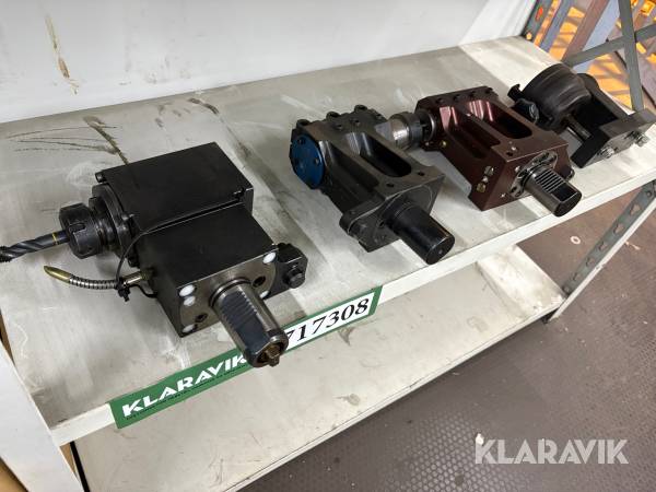 Boredel til CNC maskine - 4 styk