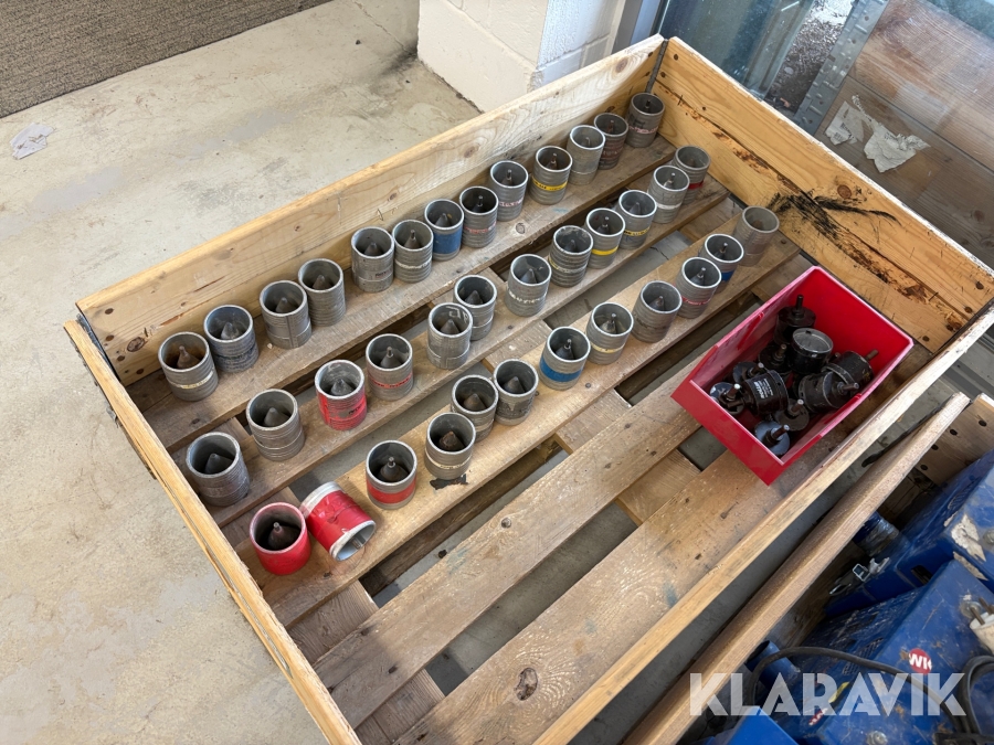 Rørafgratere Ridgid/Rems/Roller - 1 palle