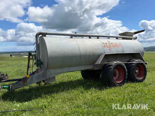 Gyllevogn SAK - 15 tons
