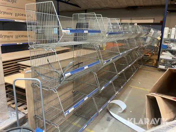 Værksteds/butik kurve 14 styk