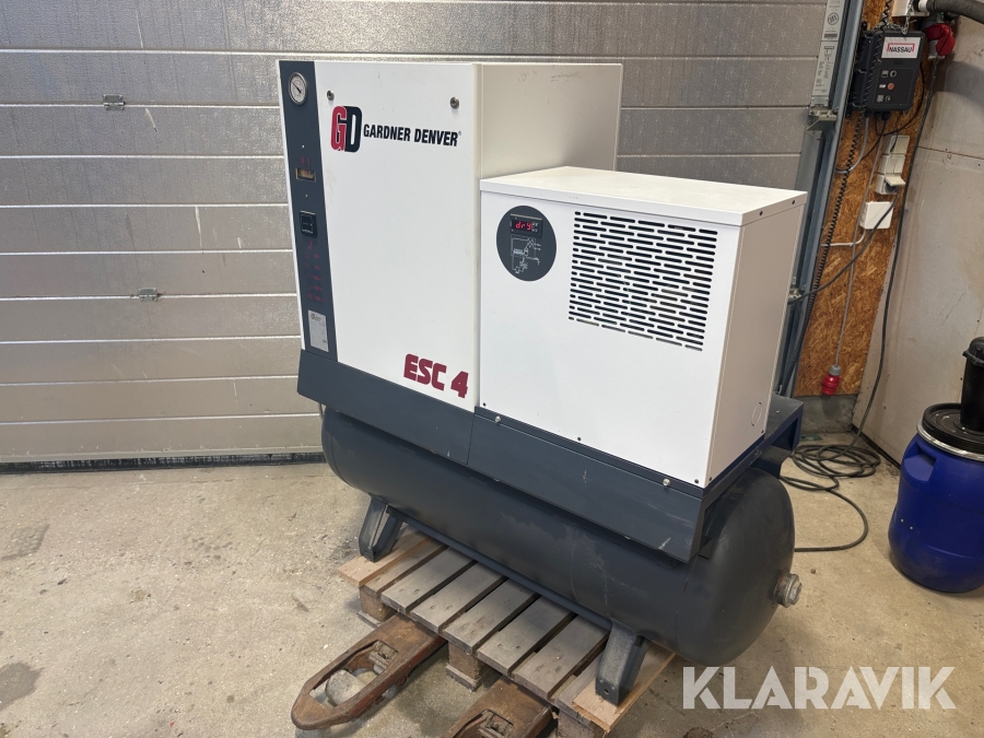 Skruekompressor Gardner Denver MK5 - ESC4 10 bar