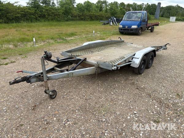 Maskintrailer Brenderup 18 2500 kg.