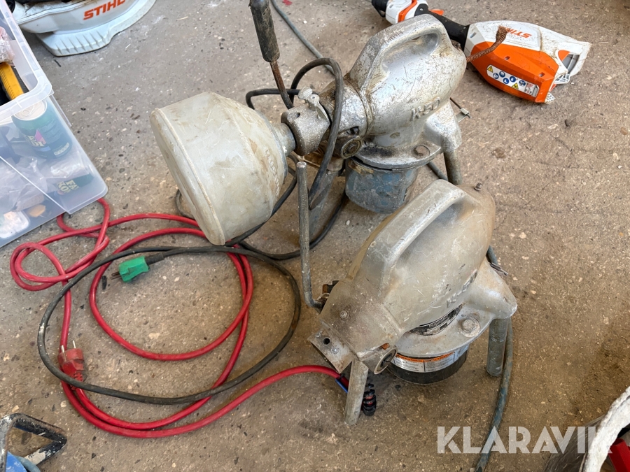 Kloak rensere Rigid,Elmo K-50 2styk