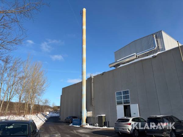 Stålskorsten VØLUND 23 meter