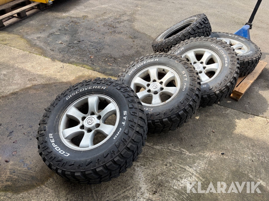 Terrændæk LT285/70R17 - 5 styk