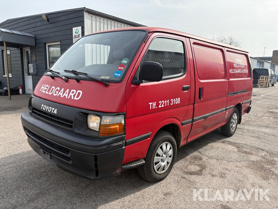 Kassevogn Toyota Hiace Lh 112 - lang model
