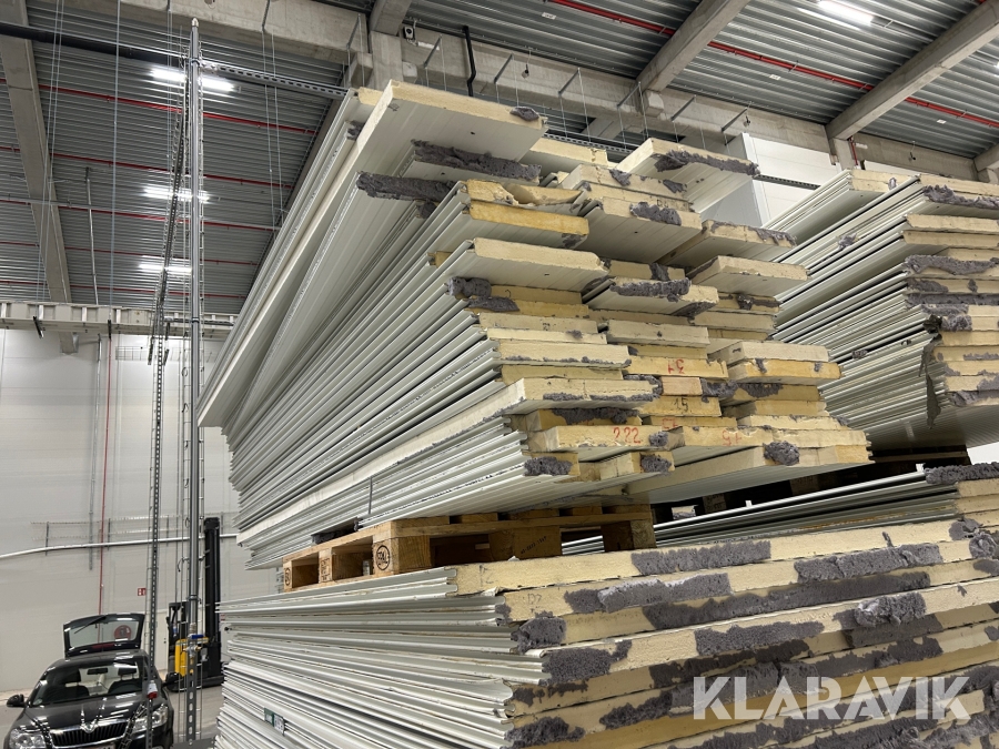 Sandwich paneler, Greve, Klaravik auktioner