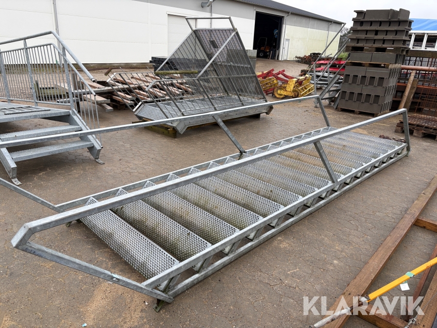Trappe galvaniseret