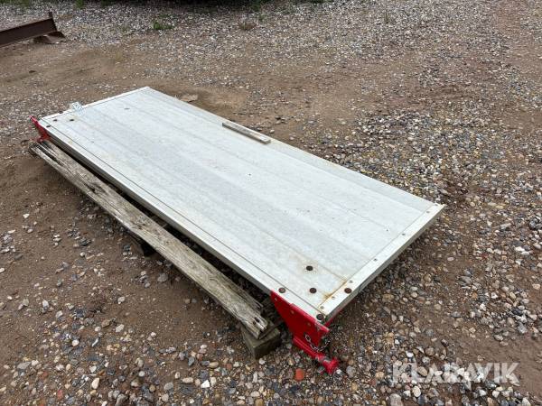 Bagklap til container