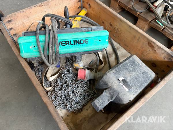 Elektrisk talje Verlinde VL5 Eurochain - 500kg