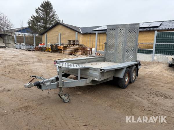 Maskinetrailer Gewe 2700GV 2700kg - 2-akslet