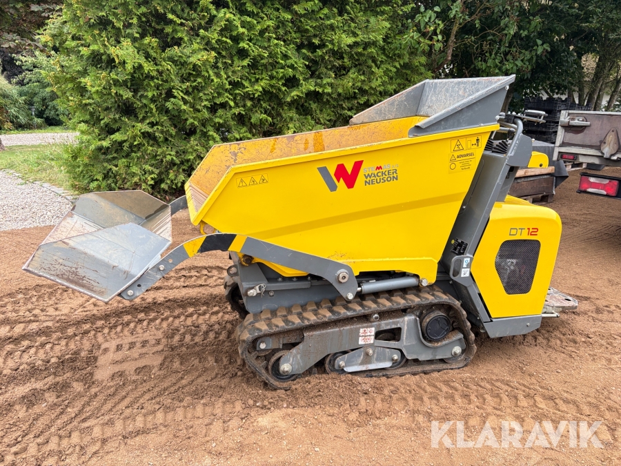 Dumper selvlæssende Wacker Neuson DT12