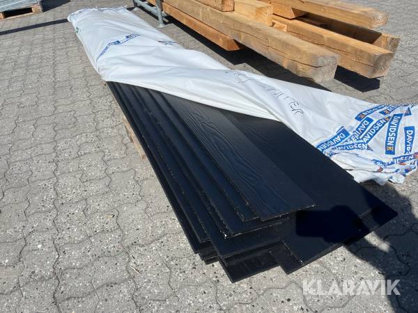 Beklædning fiber cement 20 styk