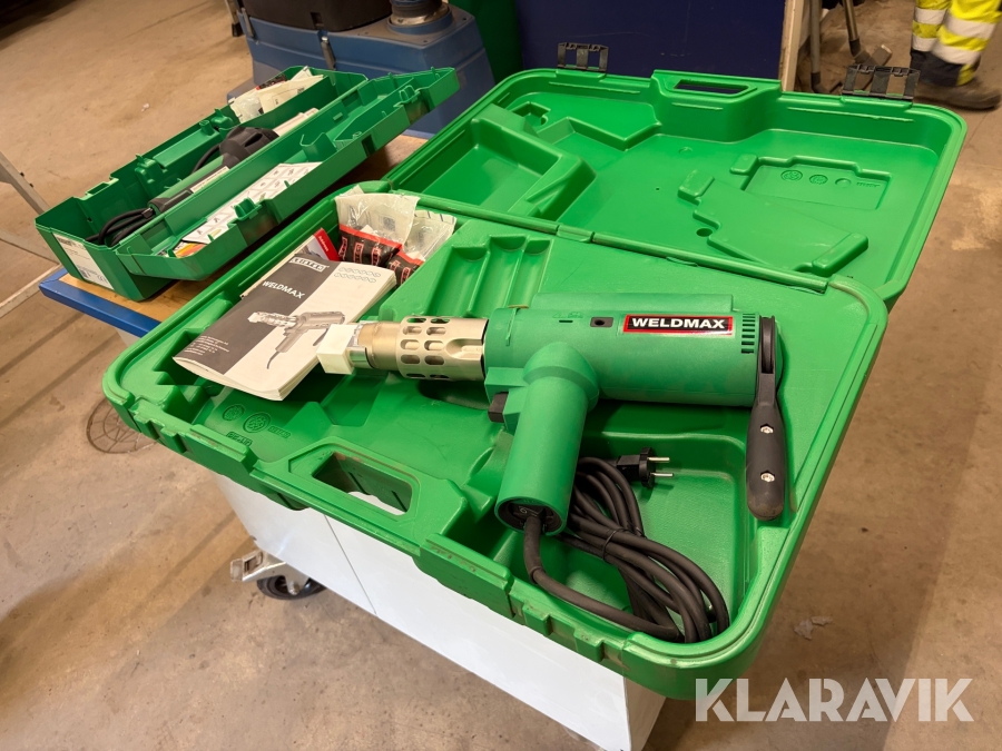 Plastsvejser Leister Weldmax / Triac
