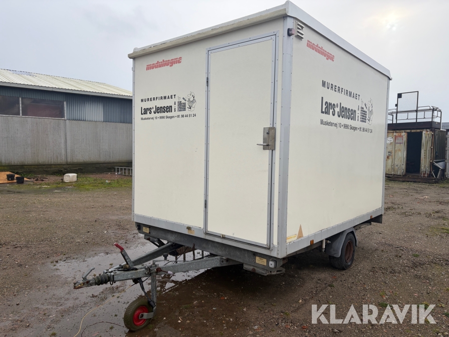 Spisevogn Modulvogn med wc, 4 personer