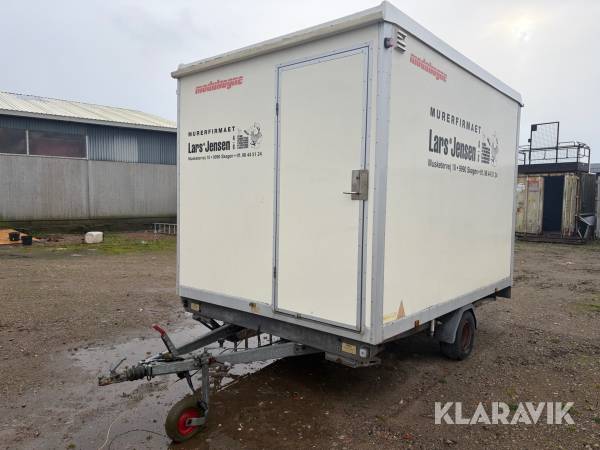 Spisevogn Modulvogn med wc, 4 personer