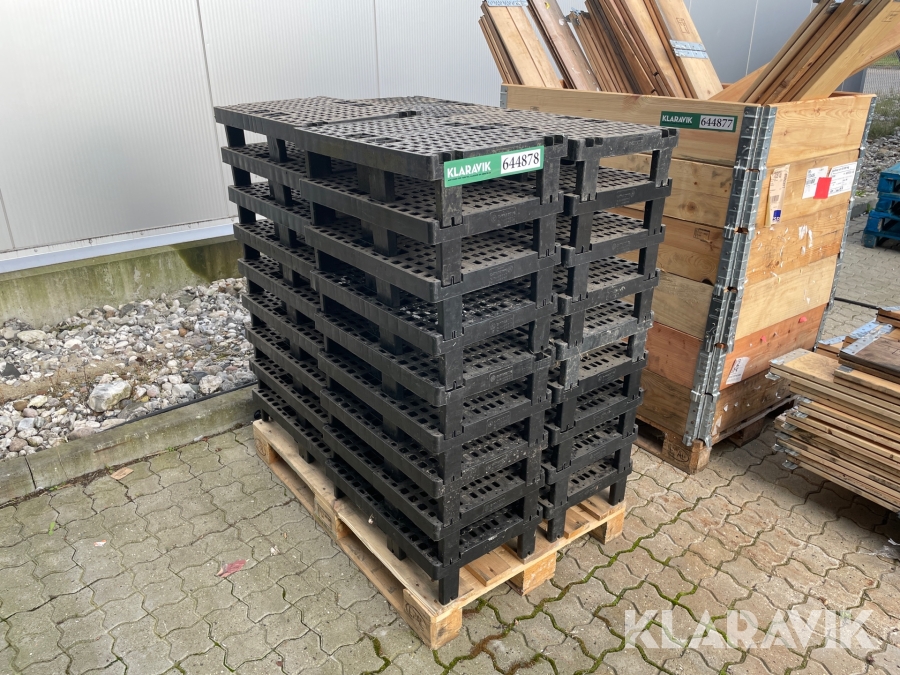 Palle med kvartpaller 28 stk.