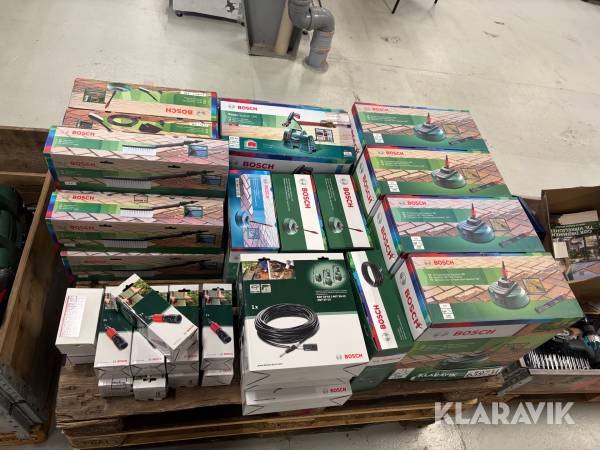 Højtryksrenser og tilbehør Bosch 30 enheder