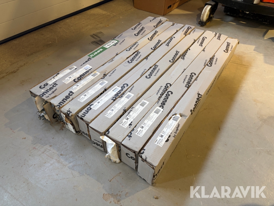 Parti loftskinner Connect T24 Cross Tee - 9 pakker