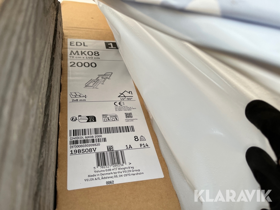 Udvendig Inddækning Velux EDL MK08