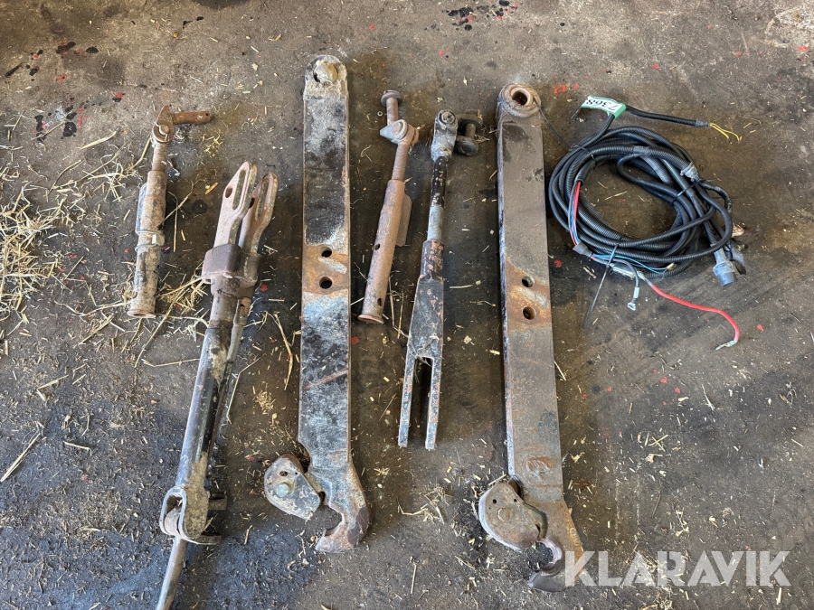 Lift arme - ISO stik med kabel og presser