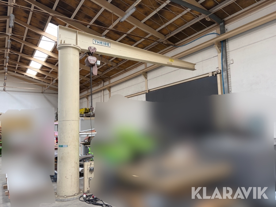 Svingkran 360 grader Thrige 1 tons