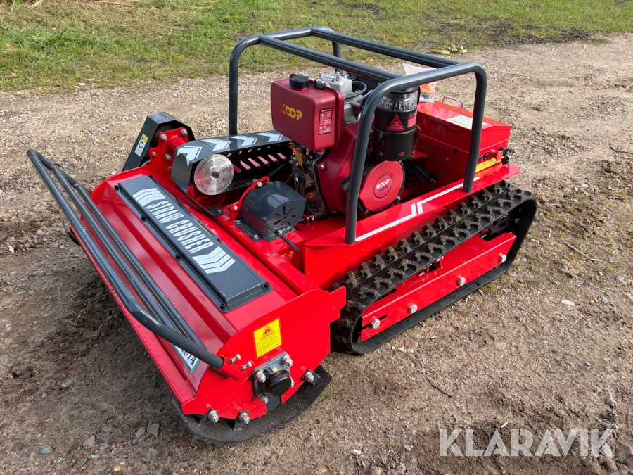 Fjernstyret slagleklipper LM1000 med dieselmotor