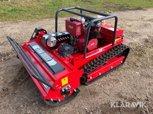 Fjernstyret slagleklipper LM1000 med dieselmotor