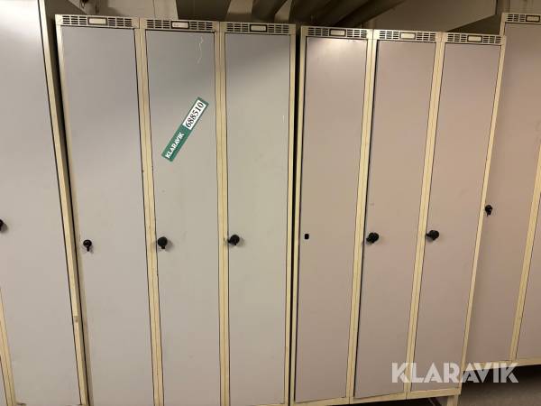 Omklædningsskabe 2 sektioner