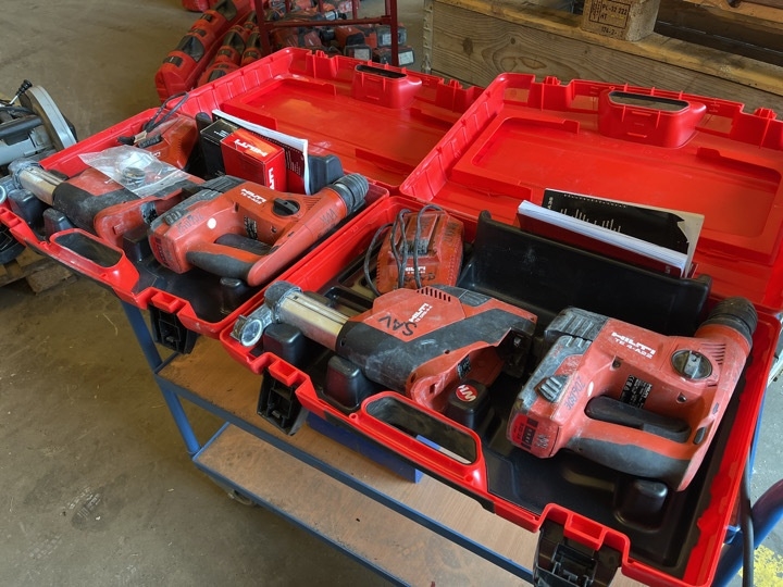 Hilti batteriværktøj