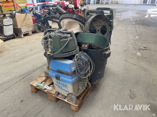 Industristøvsugere Gerni VAC 590 og VAC 490