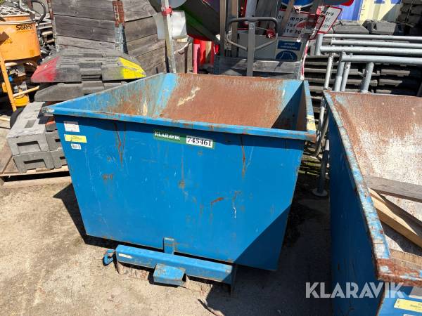 Tipcontainer AJ Produkter 305013 900 liter