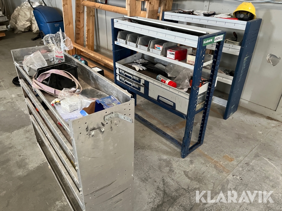 Bilindretning Plastipol Scheu 3 styk med indhold