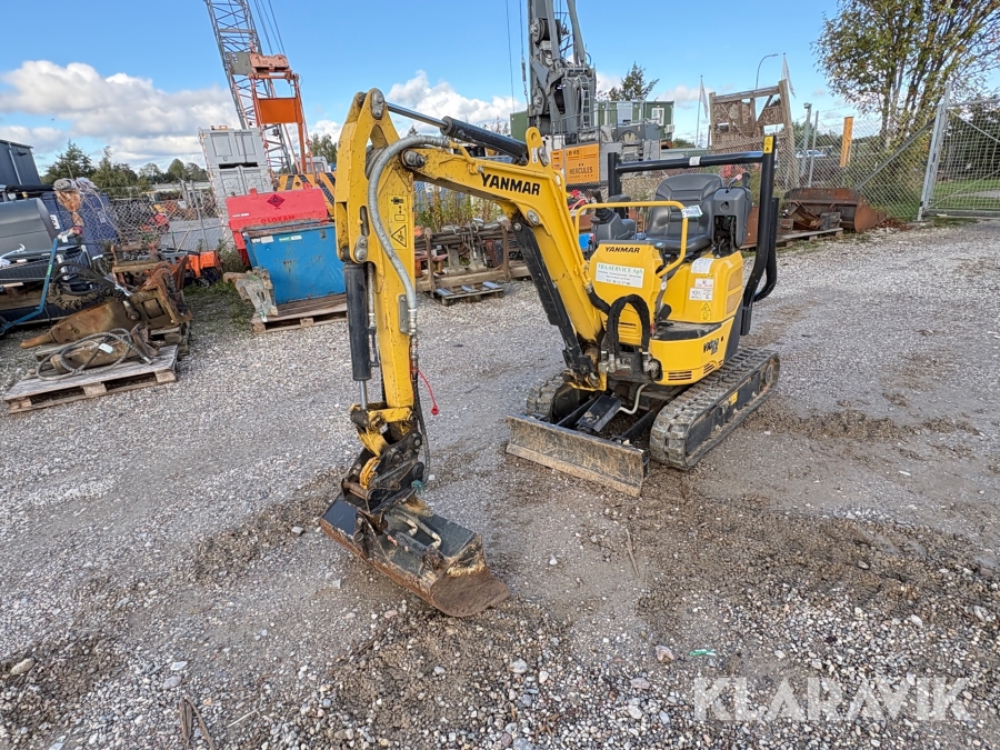 Minigraver Yanmar VIO12