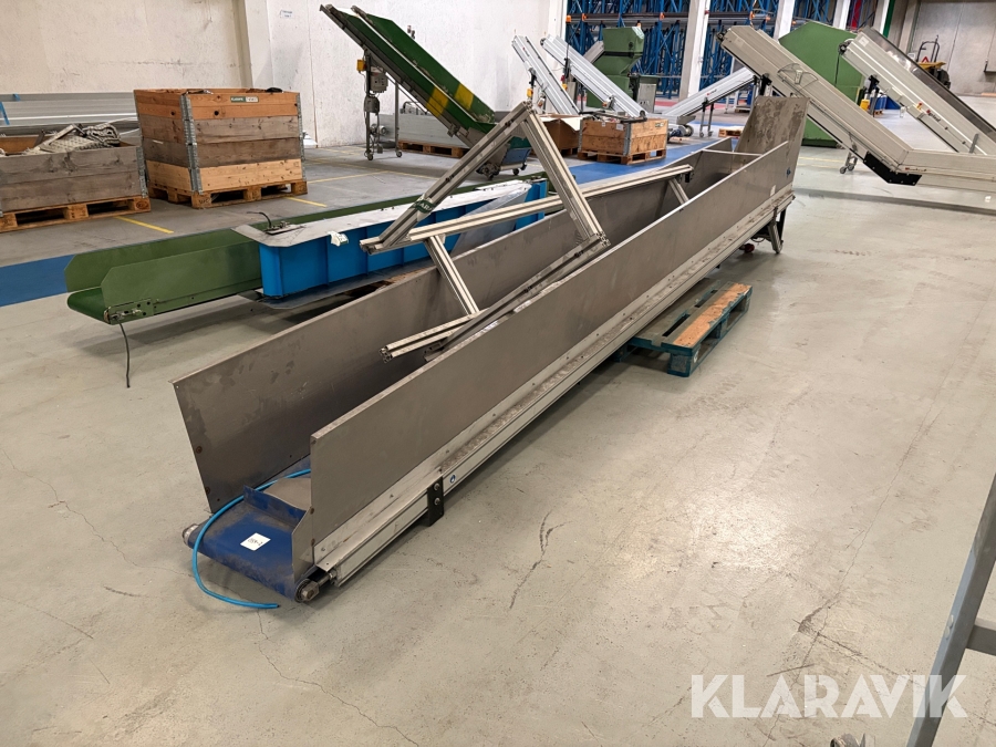 Transportbånd Jens S transmissioner EN 8/2 0+04AG SS Flexam