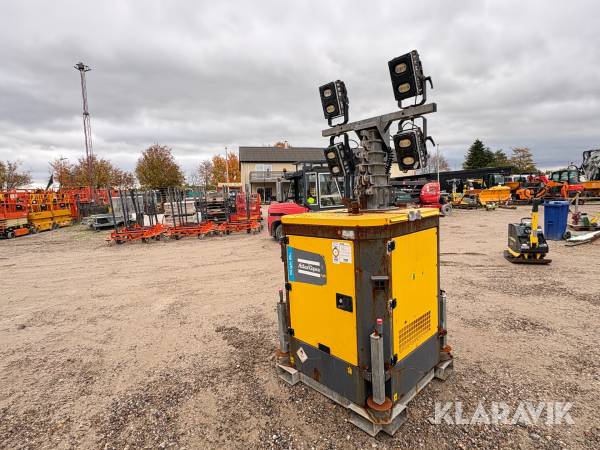 Teleskoplysmast Atlas Copco HiLight B5+ 8 meter