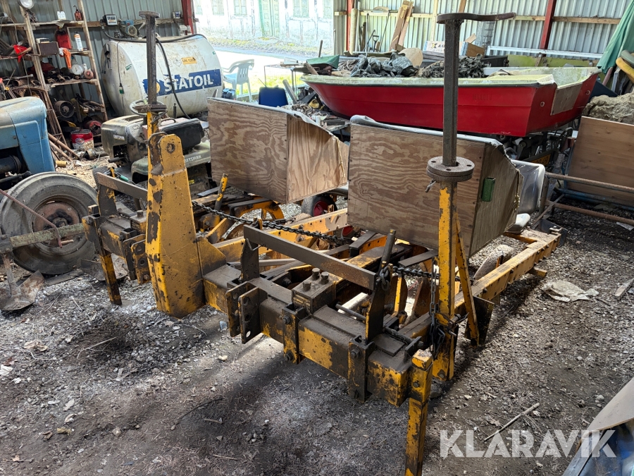 Plantemaskine 2 rækker